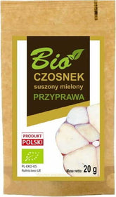 Getrockneter gemahlener Knoblauch BIO 20 g - PRODUKTE AUS DER NATUR